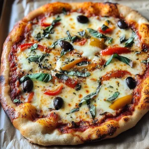 Easy Sourdough Discard Pizza Crust