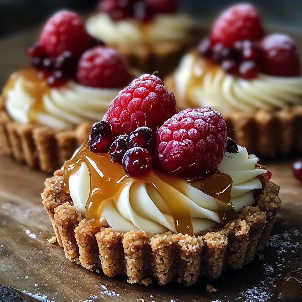 Elegant White Chocolate Mousse Tartlets