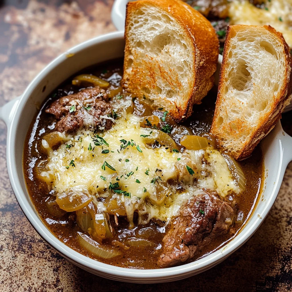 French Onion Beef Stew