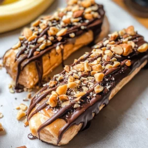 Frozen Banana Snickers