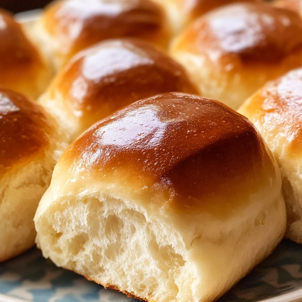 Homemade Hawaiian Rolls