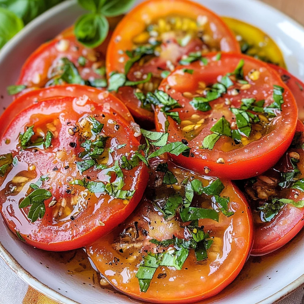Marinated Tomatoes