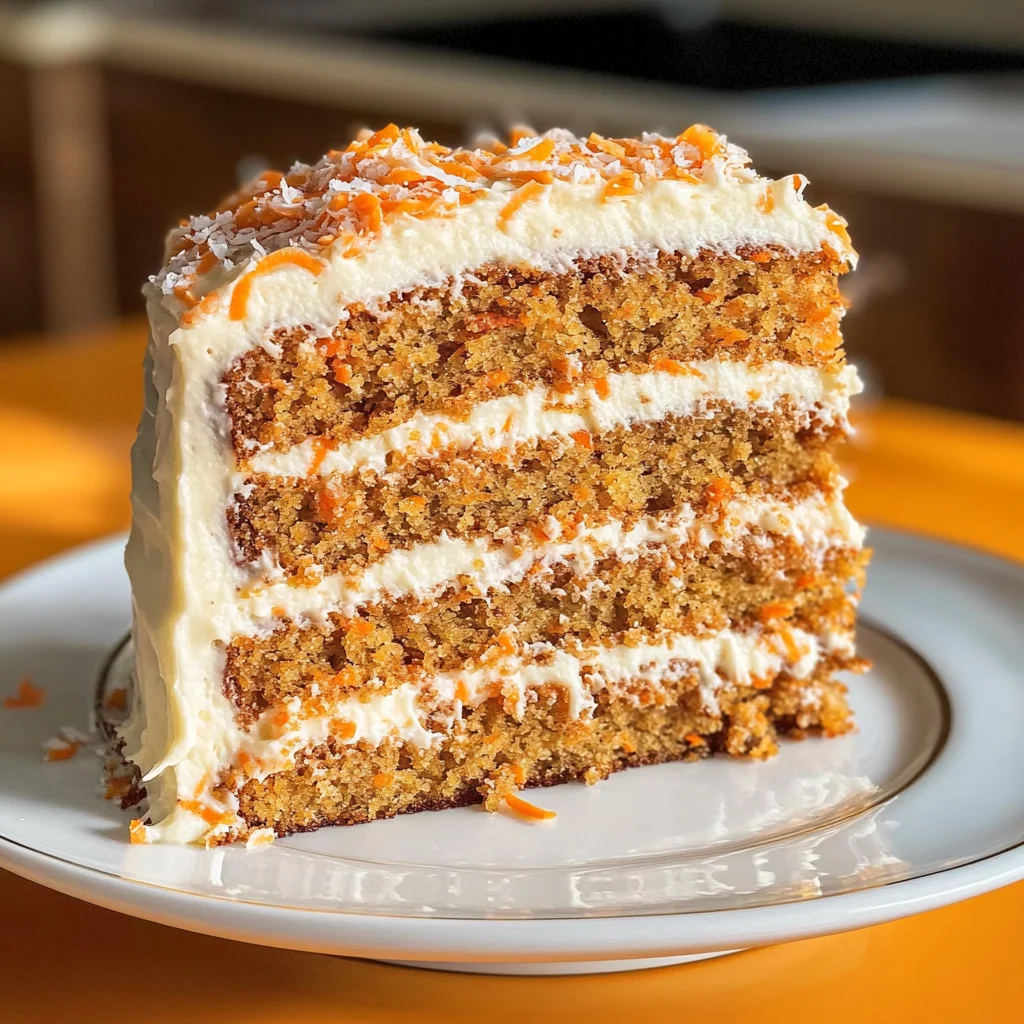 Mom's Legendary Carrot Cake