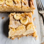 Ooey Gooey Banana Bars