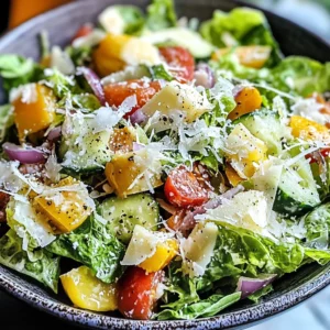 Parmesan Chopped Salad