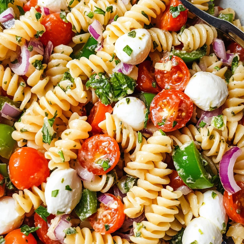 Pasta Salad with Italian Dressing