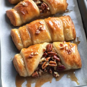 Pecan Pie Crescent Rolls