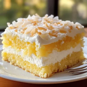 Pineapple Coconut Dream Cake