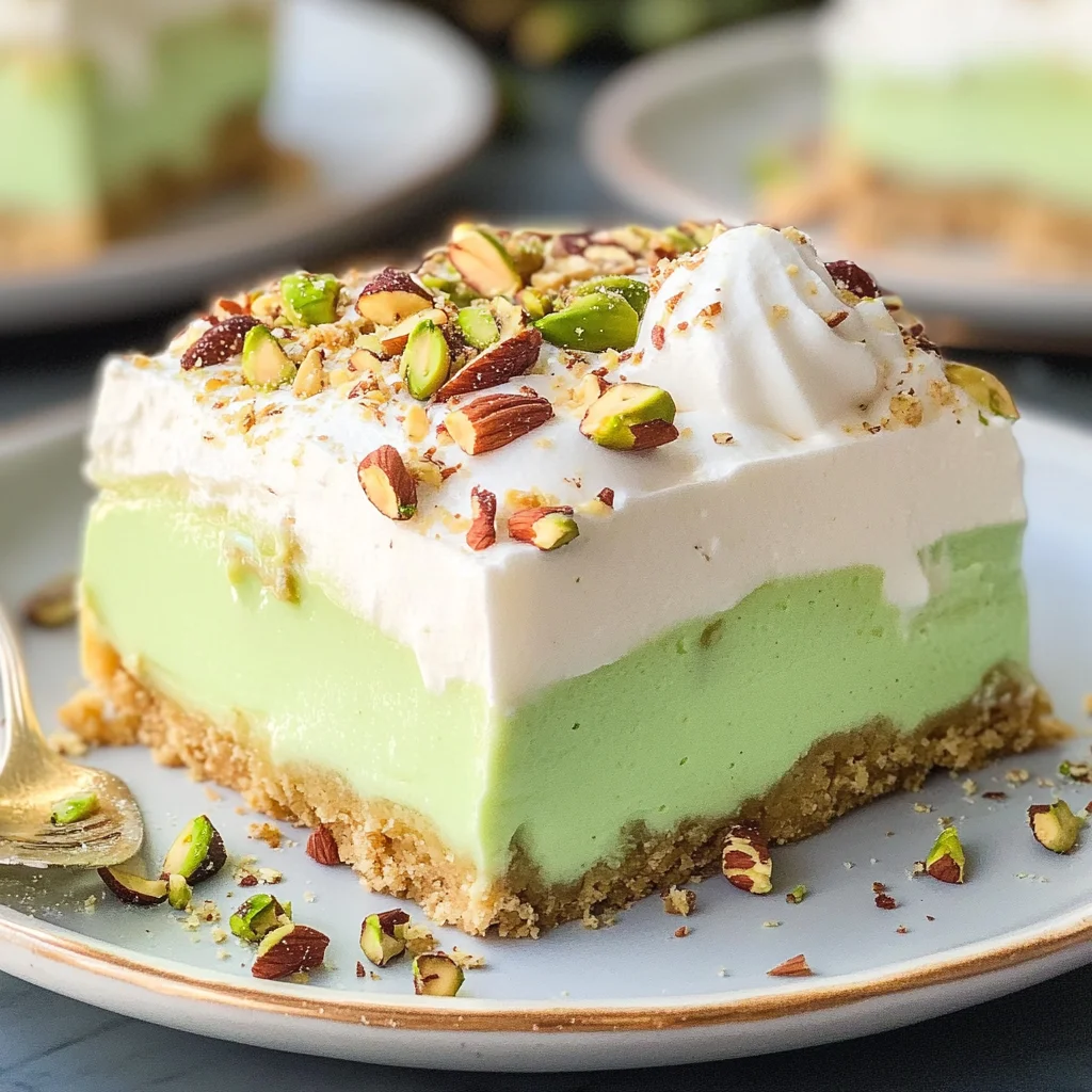 Pistachio Layered Dessert Recipe