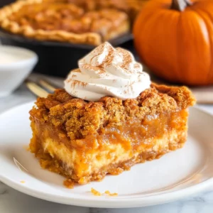 Pumpkin Pie Dump Cake (Quick & Easy Fall Dessert Recipe)