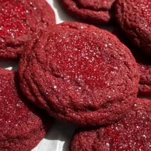 Red Velvet Cookies Recipe