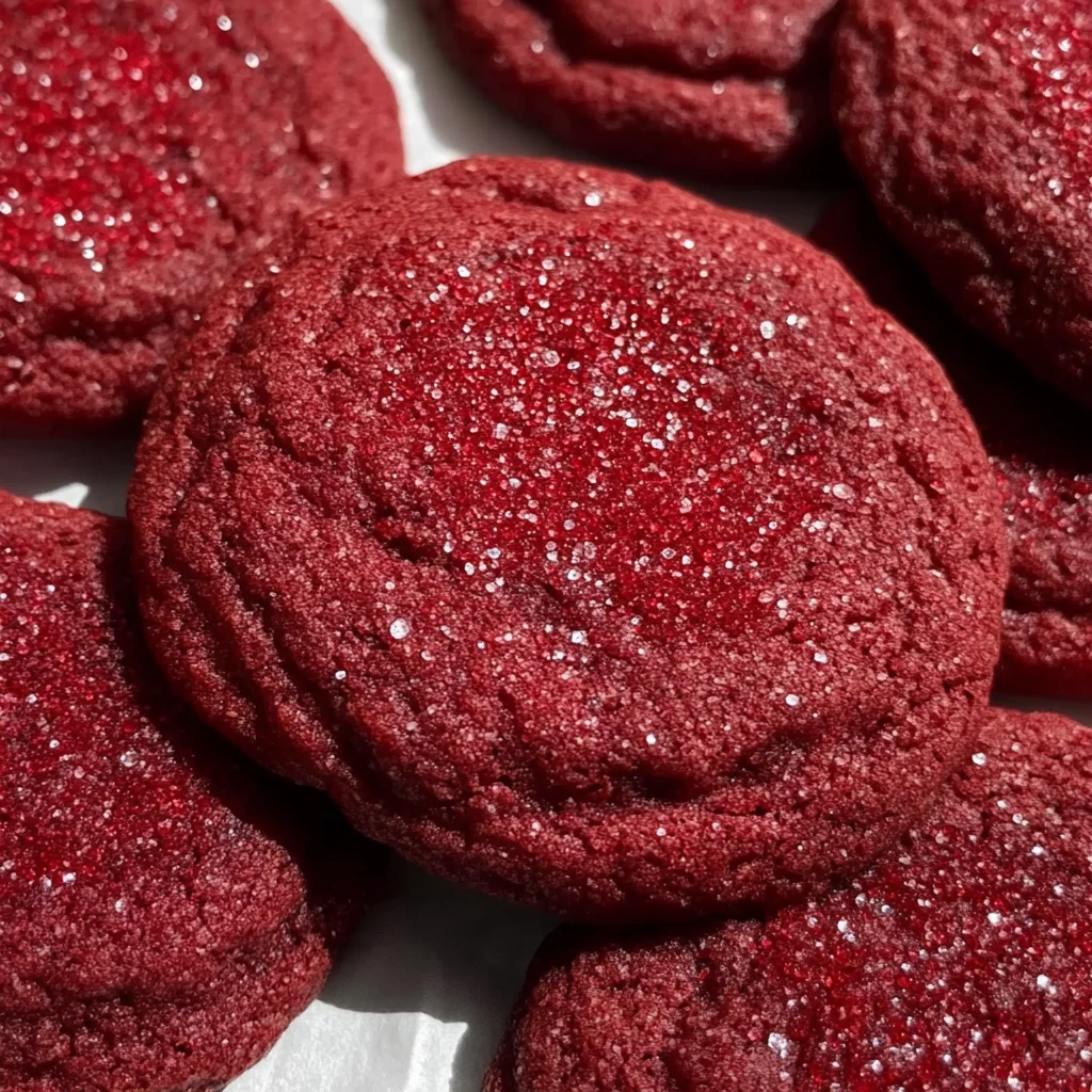 Red Velvet Cookies Recipe