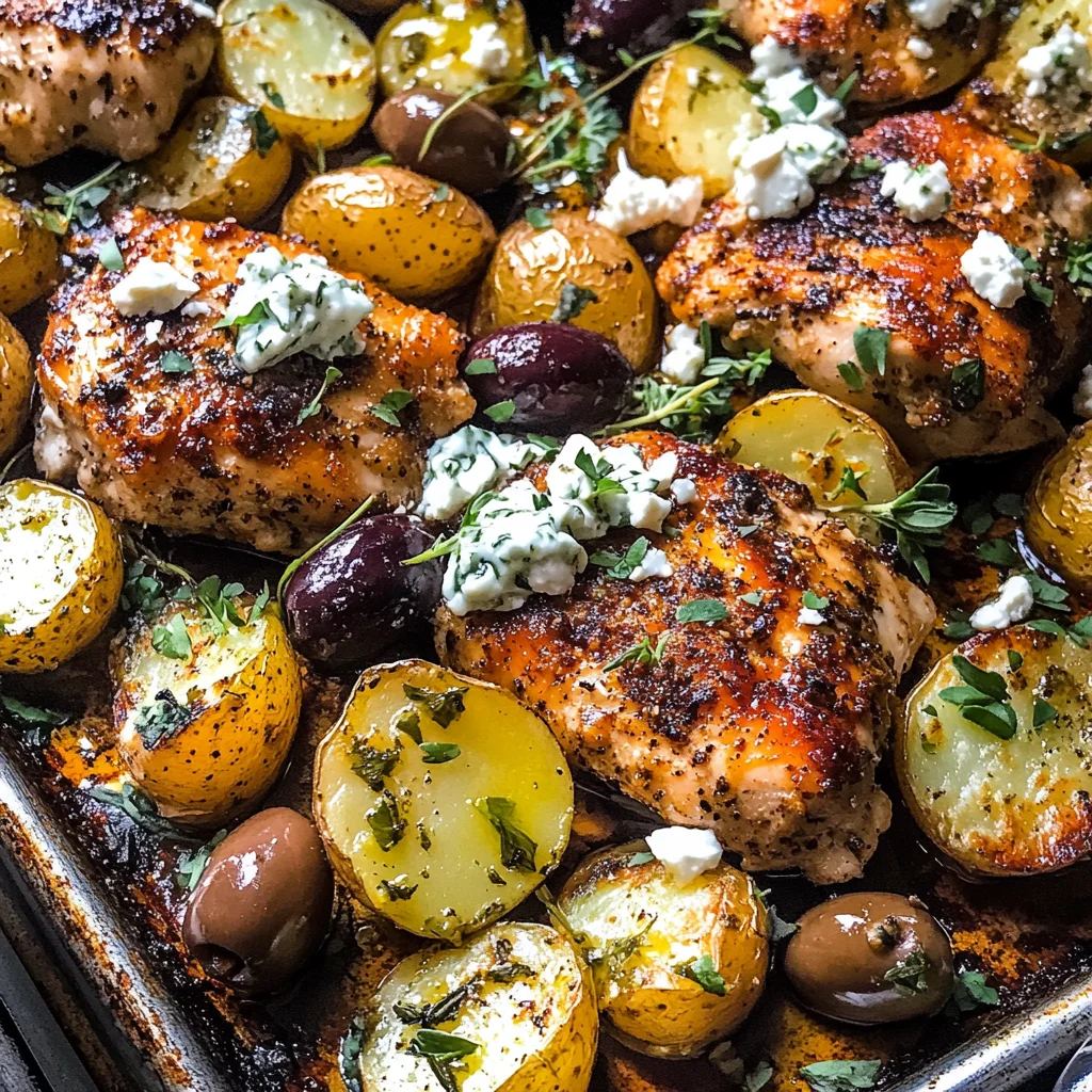 Sheet Pan Lemon Balsamic Chicken and Potatoes
