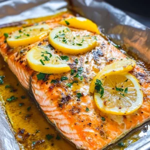 Sheet Pan Lemon Garlic Butter Salmon