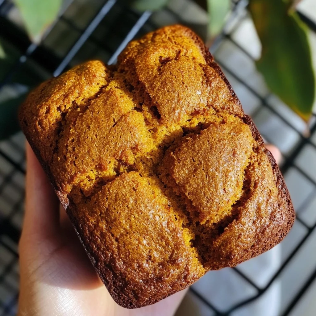 Simple Mini Pumpkin Bread with Cinnamon Swirl - homefoodkitchen