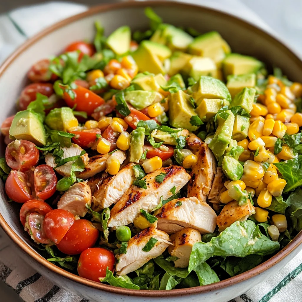 Southwest Chicken Chopped Salad