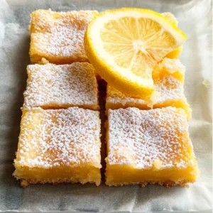Super Easy Lemon Bars