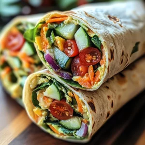 Vegan Veggie Wraps