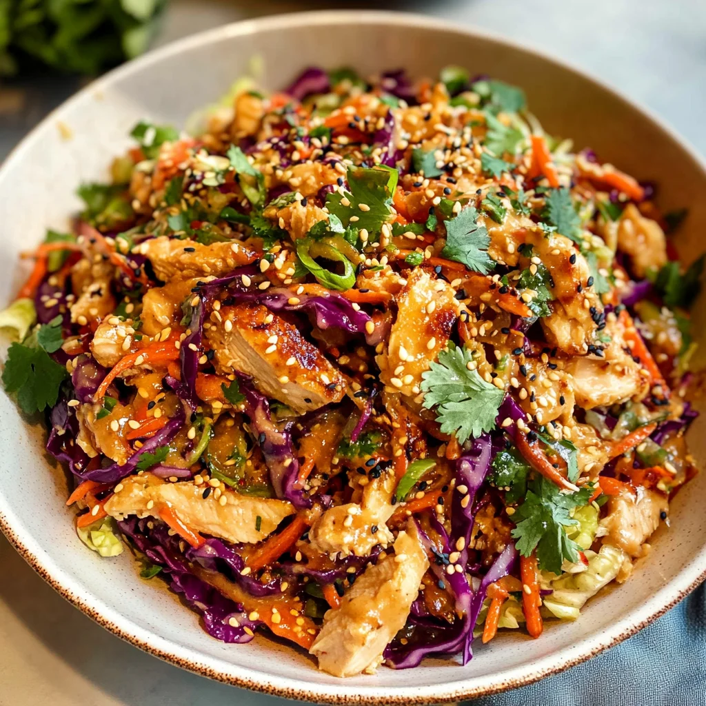 Asian Chicken Crunch Salad