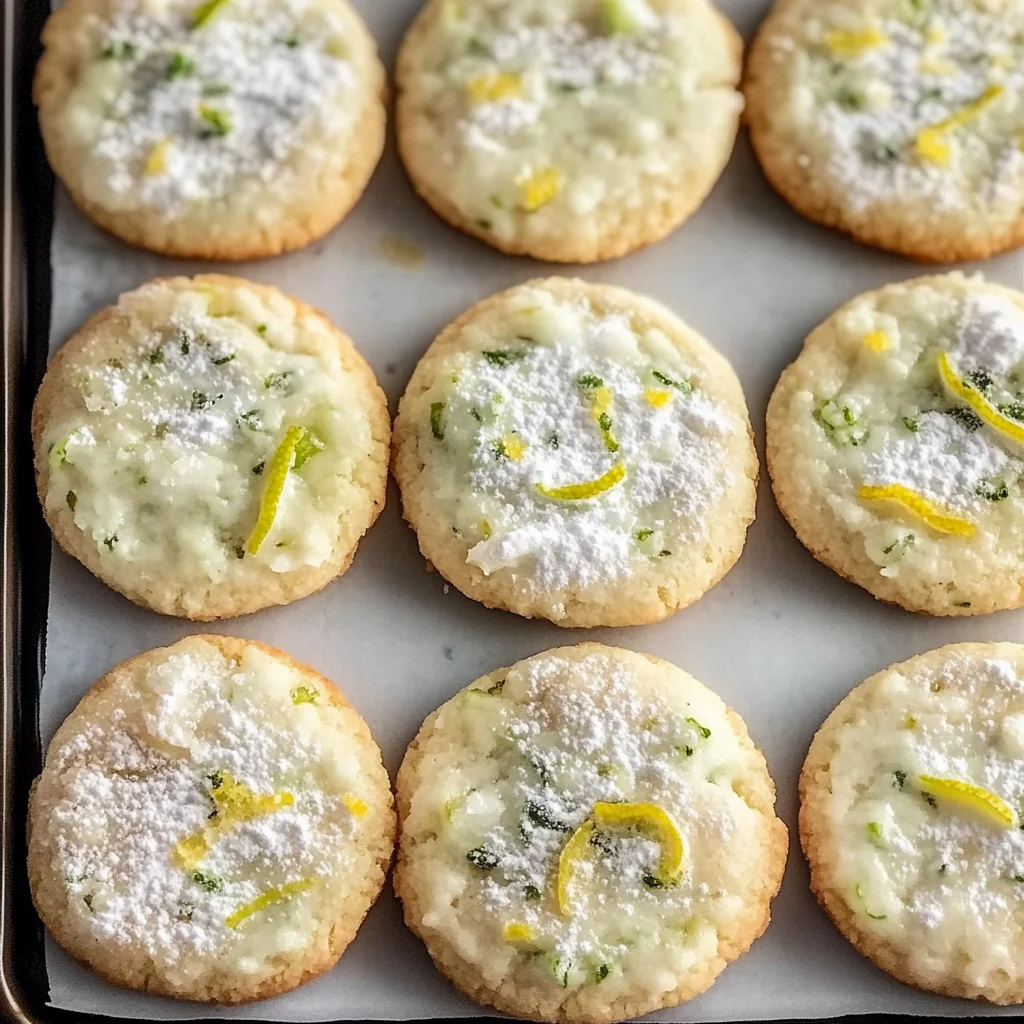 Best Mojito Sugar Cookies