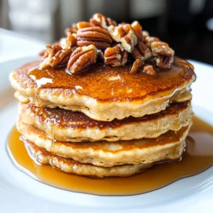 Butter Pecan Pancakes