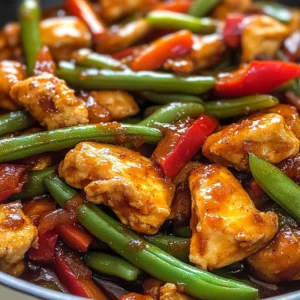 Chicken and Green Bean Stir Fry