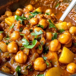 Chickpea and Potato Curry Recipe