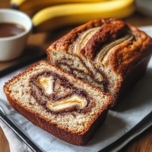 Cinnamon Swirl Banana Bread