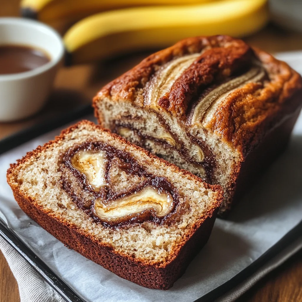 Cinnamon Swirl Banana Bread