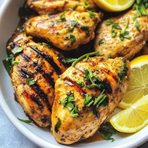 Citrus Dijon Grilled Chicken (Marinade)