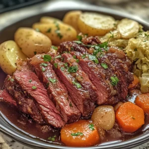 Cozy Slow Cooker Corned Beef and Cabbage Recipe Easy Comfort Meal