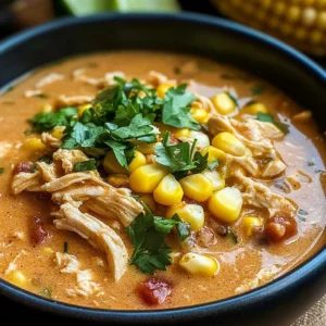 Creamy Chipotle Chicken Soup