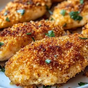 Crispy Air Fryer Parmesan Chicken is a must-try!