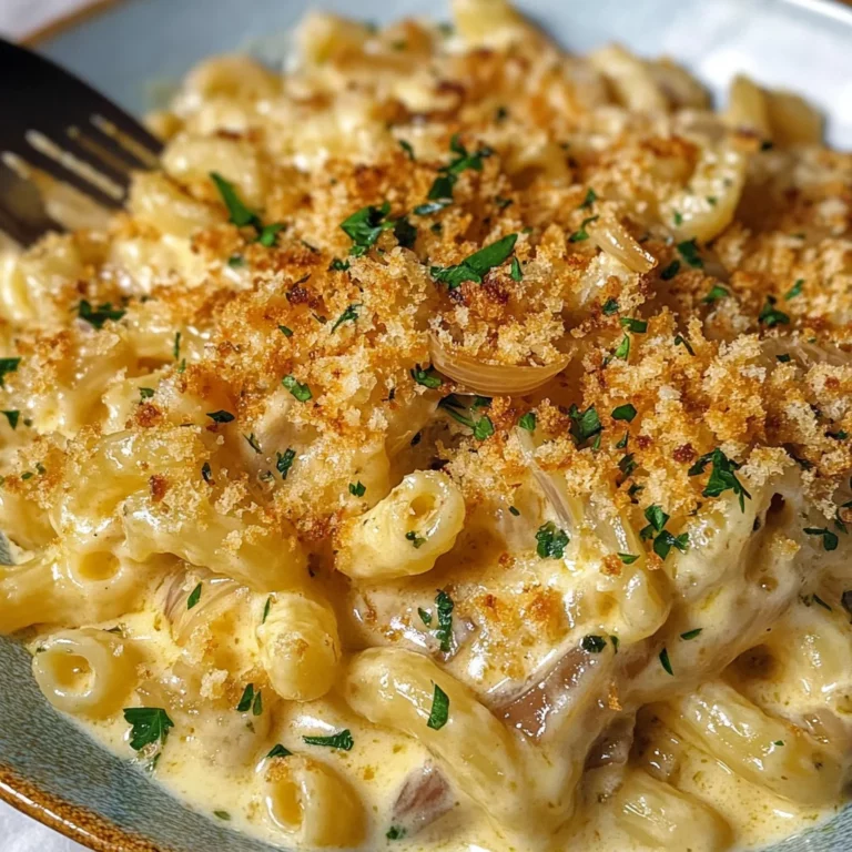 French Onion Soup Pasta Recipe