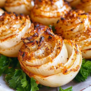 Grilled Onion Blossoms