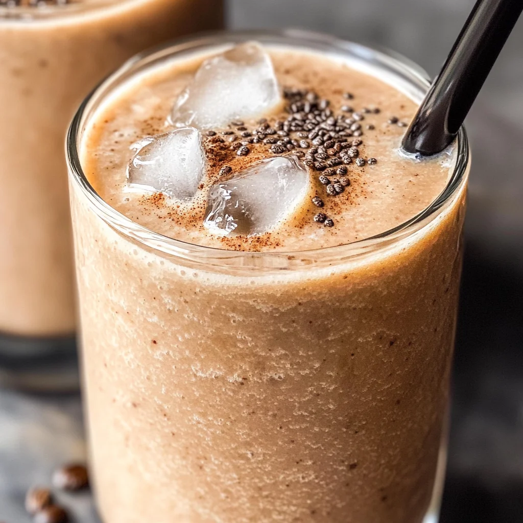 Iced Coffee Protein Shake, a.k.a. Cold Brew Smoothie