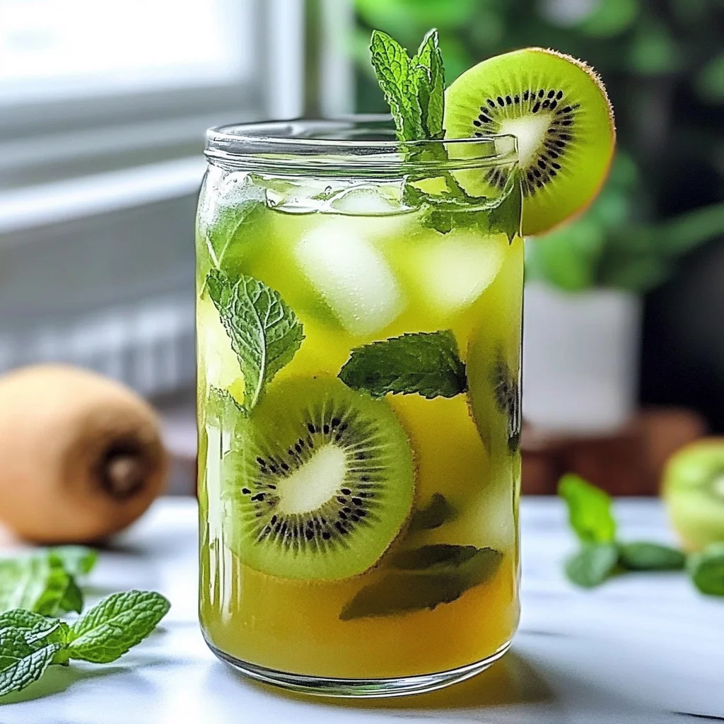Kiwi Mint Cold Brew Green Tea