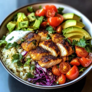 Low-Carb Fish Taco Bowls