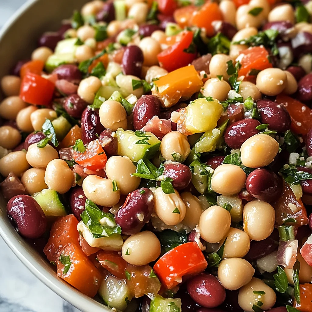 Mediterranean Bean Salad