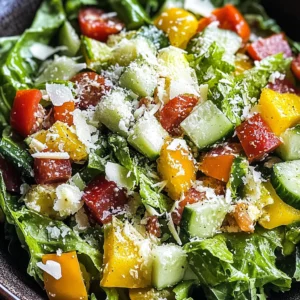 Parmesan Chopped Salad