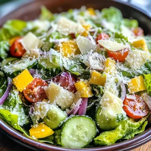 Parmesan Chopped Salad