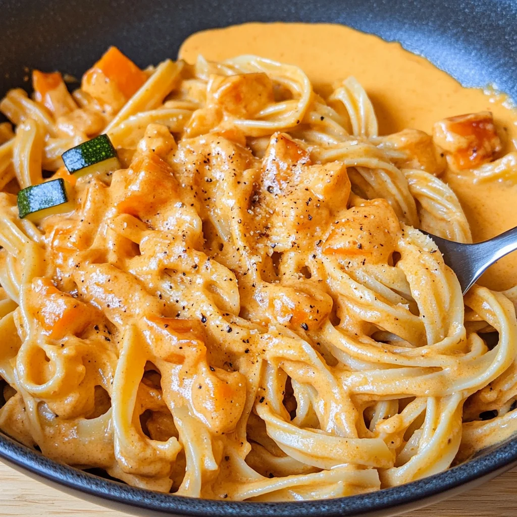 Red Pepper Alfredo Sauce