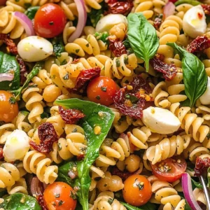 Sun Dried Tomato Pasta Salad