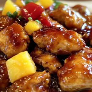 Sweet Hawaiian Crock Pot Chicken