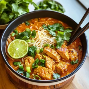 Thai Red Curry Noodle Soup