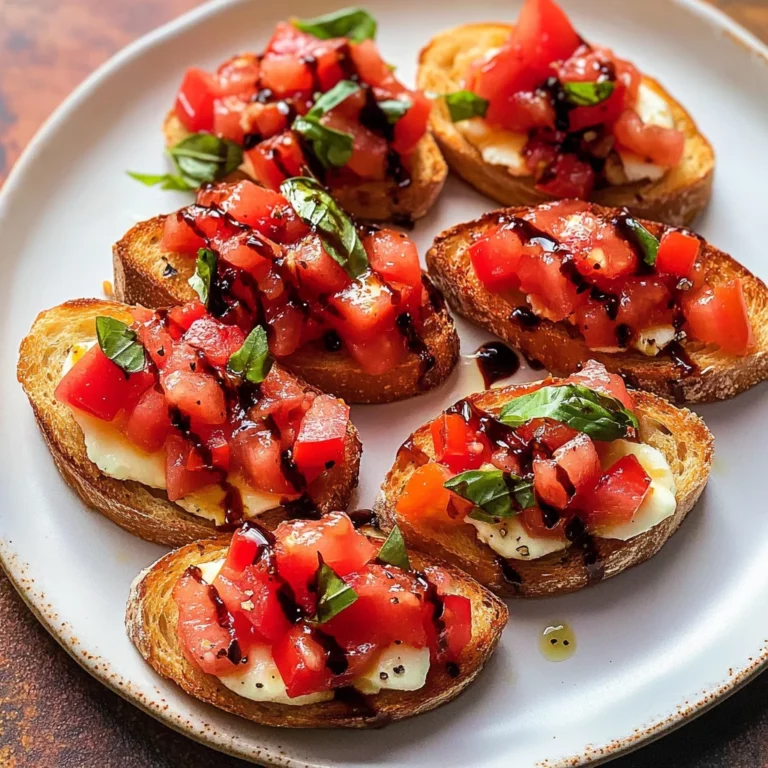Tomato Bruschetta Recipe