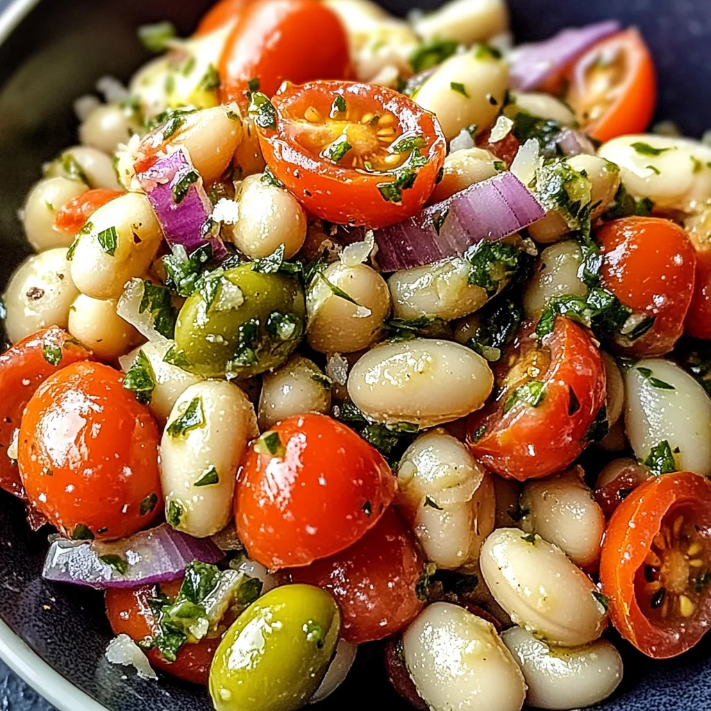Zesty Italian White Bean Salad Ready in Just 15 Minutes