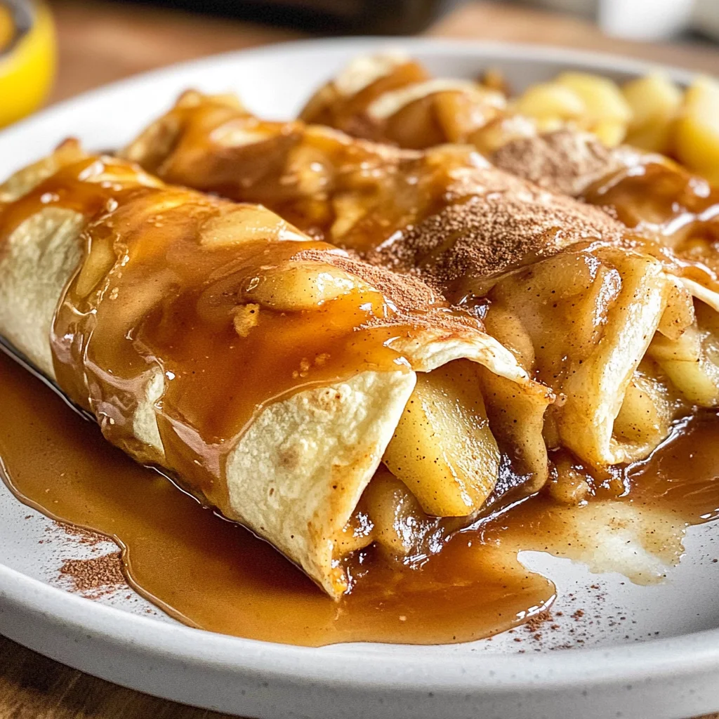 Apple Pie Enchiladas