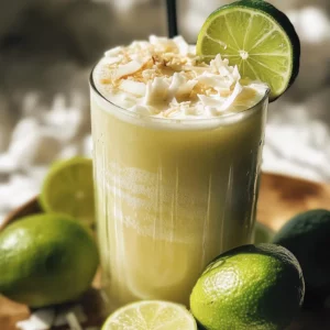 Brazilian Lemonade with Coconut