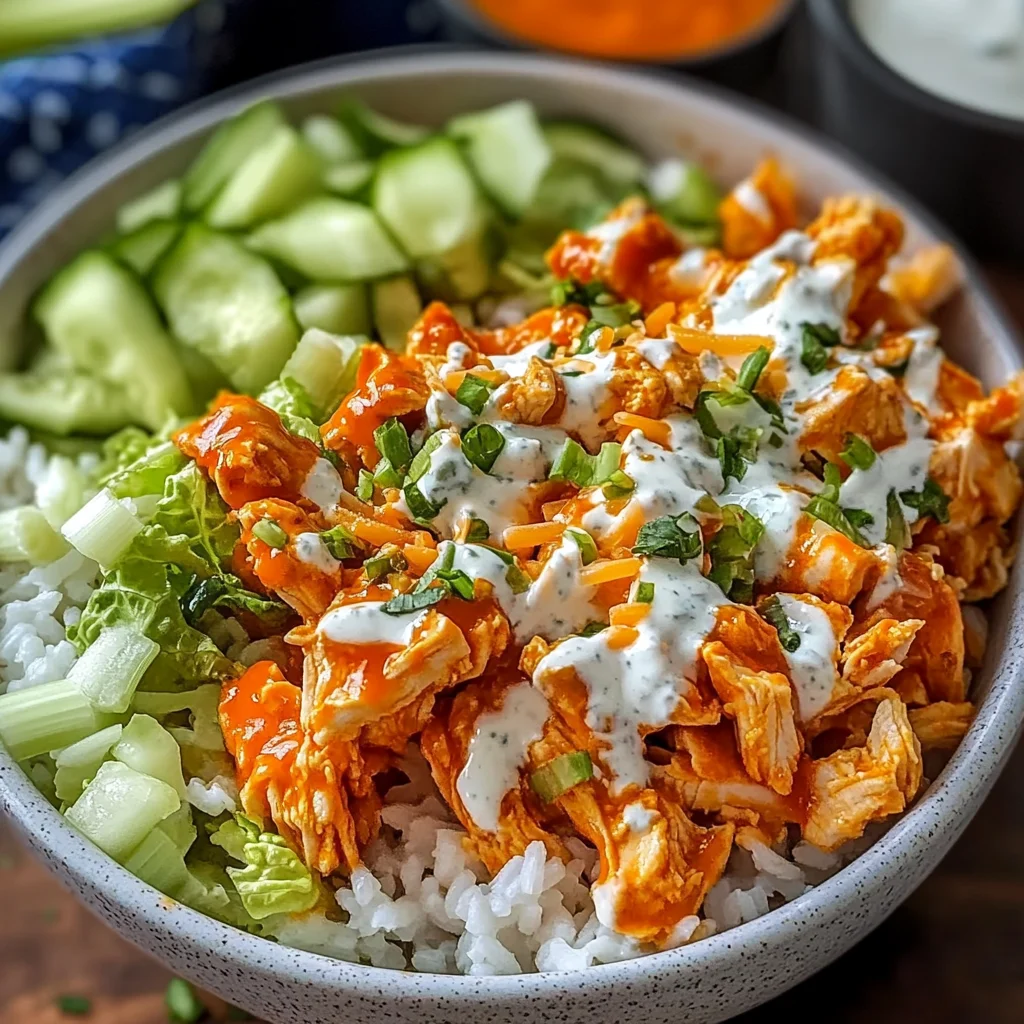 Buffalo Chicken Bowls
